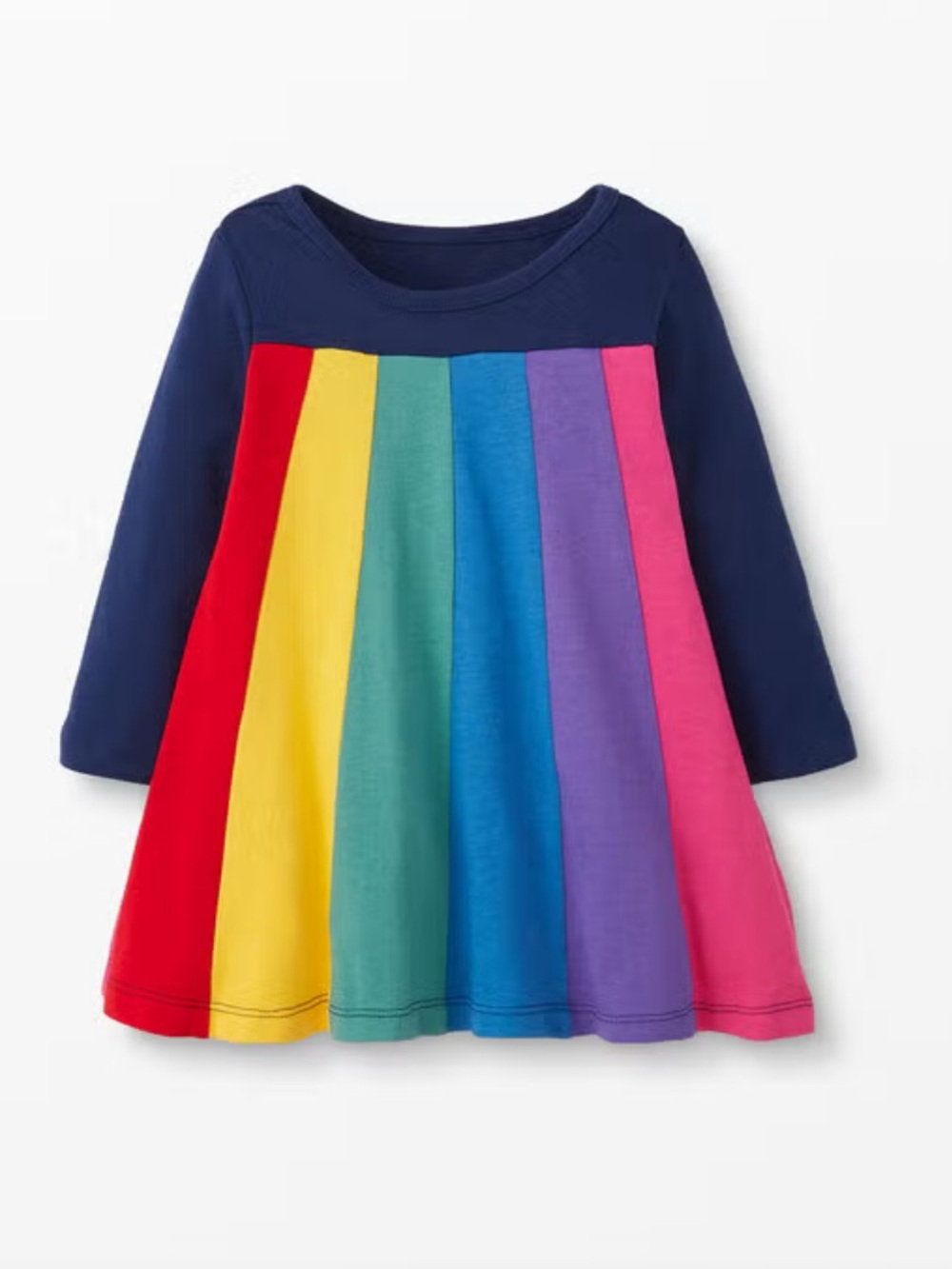 Hanna Andersson Rainbow Swing Dress